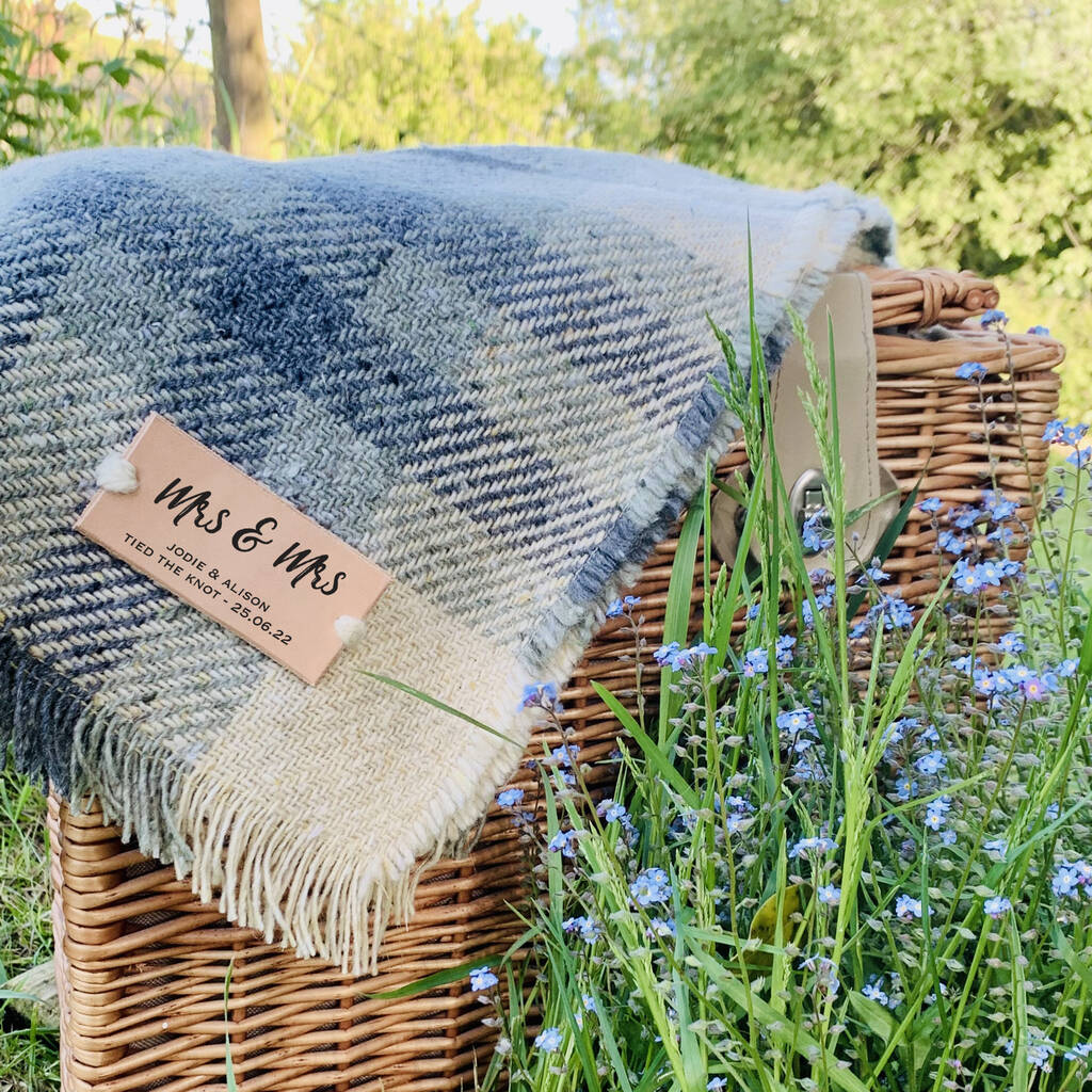 Personalised Picnic Rug By Delightful Living