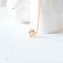 Gold Plated Elephant Necklace, thumbnail 2 of 8