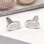 Personalised Oval Cufflinks, thumbnail 1 of 5