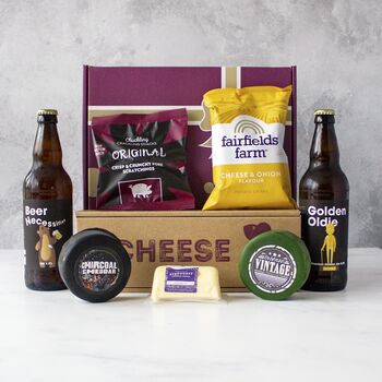 You're Not Old, You're Vintage! Cheese And Beer Hamper, 2 of 10