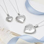 Sterling Silver Tree Heart Locket Necklace, thumbnail 1 of 9