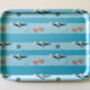 Sea Swimmers Large Wooden Tray, thumbnail 1 of 4