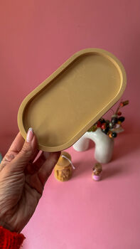 Oval Jesmonite Trinket Tray, 5 of 5