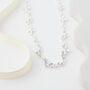 Intricately Beaded Crystal Long Chain Necklace, thumbnail 6 of 6