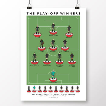 Southampton The Play Off Winners 23/24 Poster, 2 of 7