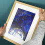 Personalised Foiled Universe Family Print, thumbnail 2 of 5