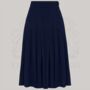 Lucille Pleated Skirt Authentic Vintage 1940s Style, thumbnail 3 of 4