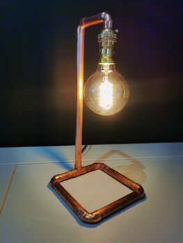 Copper Pipe Lamp, 2 of 3