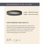 Asthma Silicone Medical Alert Wristband, thumbnail 7 of 9