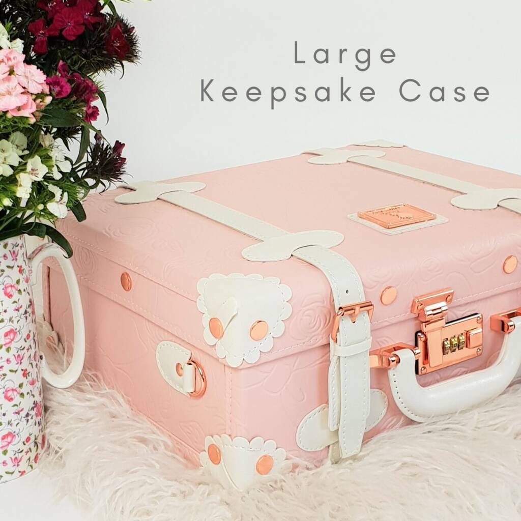 Vintage Style Baby Memory Keepsake Case By Natural Baby Box