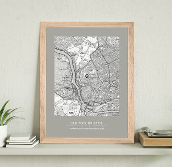 Custom Made UK Map Personalised Homeowner Print, 11 of 12