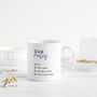 Dad Rules Coffee Mug For Father’s Day, thumbnail 4 of 5