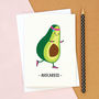 Funny Avocado Card, thumbnail 1 of 2