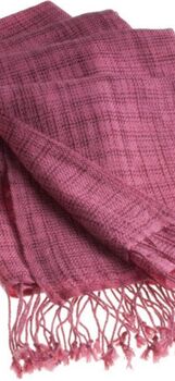 Cashmere Woven Pashmina Shawl, 5 of 5
