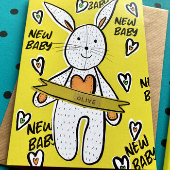 Personalised New Baby Card, 3 of 4