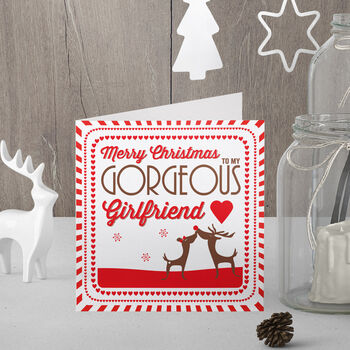 Girlfriend Christmas Card By Allihopa | notonthehighstreet.com