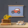 Red Car Children's Art Print, thumbnail 1 of 3