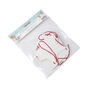 'Merry Christmas' Gingerbread Paper Banner Decoration, thumbnail 2 of 2