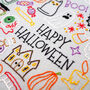 Happy Halloween Embroidery Kit, Diy Craft Kit, thumbnail 2 of 6