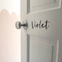 Personalised Name Door Sticker, thumbnail 3 of 7