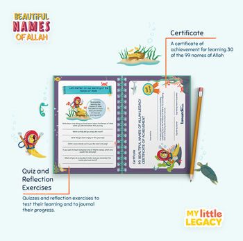 Names Of Allah Kids Journal And Activity Book, 6 of 7