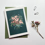 ‘Bunch Of Flowers With Bow’ Mother's Day/Birthday Card, thumbnail 2 of 4