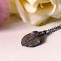 Rose Leaf Necklace Made From Real Rose Leaves, thumbnail 4 of 12