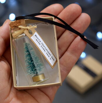 Personalised Miniature Christmas Tree Decoration, 5 of 12