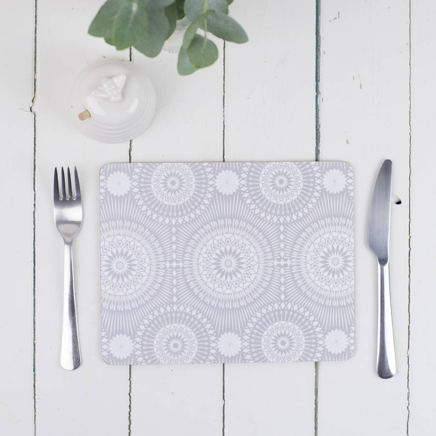 Nickel Placemat By Grace & Favour Home