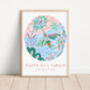 Personalised New Baby Birth Announcement Print, thumbnail 1 of 7