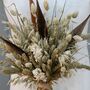 Wedding Dried Flower Bouquet Meadow Neutrals Middle, thumbnail 2 of 5