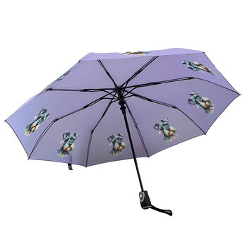 Schnauzer Dog Print Umbrella, 2 of 3