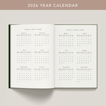2026 Planner For Planning And Self Care, 8 of 12