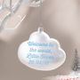 Personalised Cloud Hanging Bauble, thumbnail 2 of 3