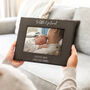 Personalised So Little And So Loved Slate Photo Frame, thumbnail 4 of 4