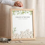 Olive Drop Top Frame Wedding Guest Book, thumbnail 1 of 5