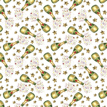 Celebratory Champagne Bottle Gift Wrap, 3 of 7