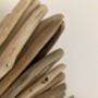 42cm Driftwood Starburst Mirror Wall Décor Coastal Gift, thumbnail 2 of 8