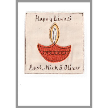 Personalised Diwali Card For Him Or Her, 8 of 8