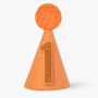 Custom Age Or Letter Apricot Orange Party Hat, thumbnail 1 of 5