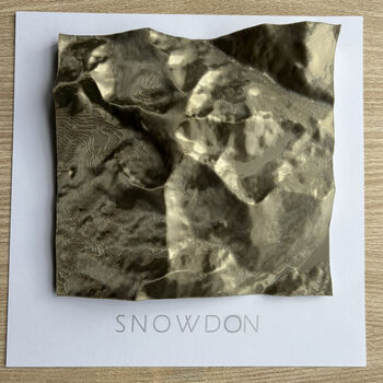 Snowdon 3D Printed Map, 3 of 11
