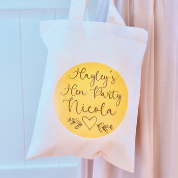 Personalised Hen Party Bag, 6 of 11