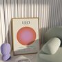 Leo Zodiac Print, thumbnail 2 of 3