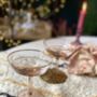 Set Of Two Pink And Gold Rim Champagne Coupes, thumbnail 6 of 7