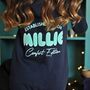 Personalised Childrens Puff Zip Up Onesie, thumbnail 1 of 12