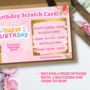 Birthday Scratch Card For Her, thumbnail 2 of 7