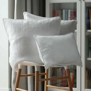 Stone Washed Linen Decorative Cushion Covers, 2 of 12