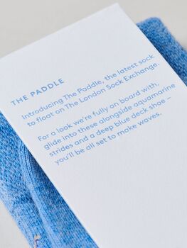 The Paddle – Luxury Stand Up Paddle Themed Socks, 4 of 9