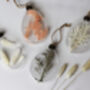 Dried Flower Glass Christmas Tree Baubles, thumbnail 1 of 6