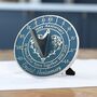 15th Crystal Anniversary Sundial Gift Celebration Present, thumbnail 1 of 5